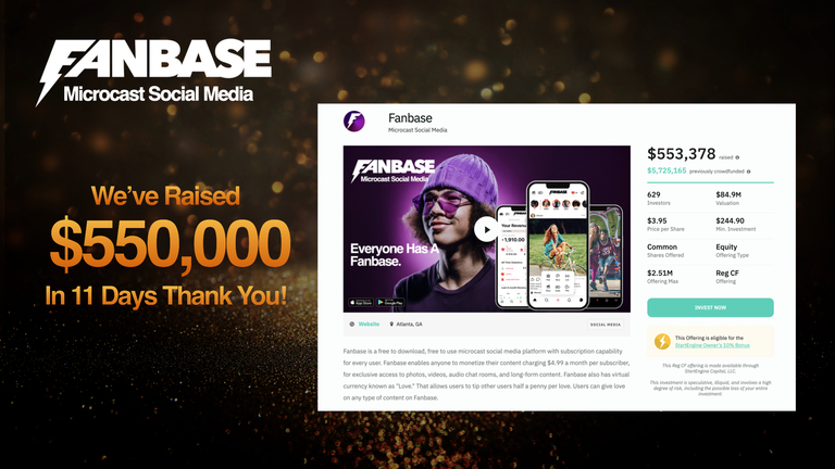 Fanbase Reg Cf Startengine