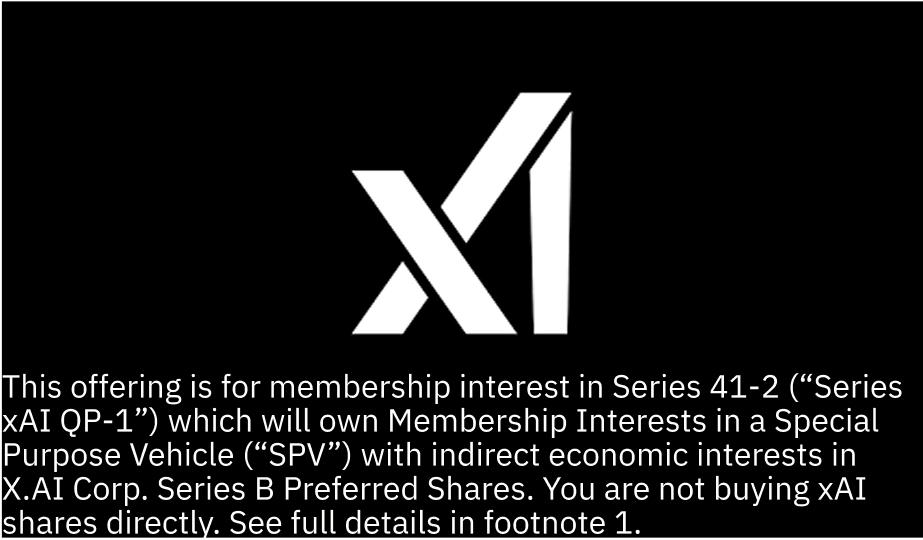xAI offering image