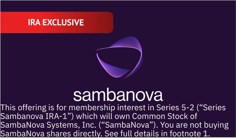 SambaNova IRA-1 offering image